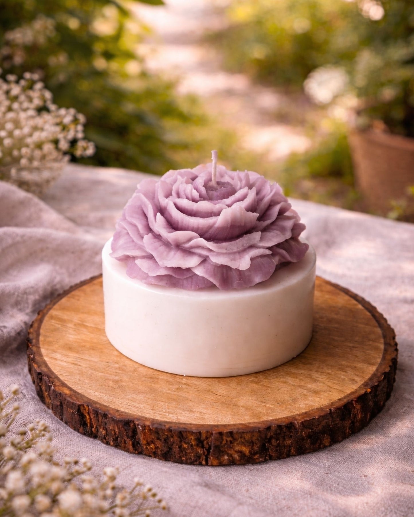 Dusk Bloom Peony Candle