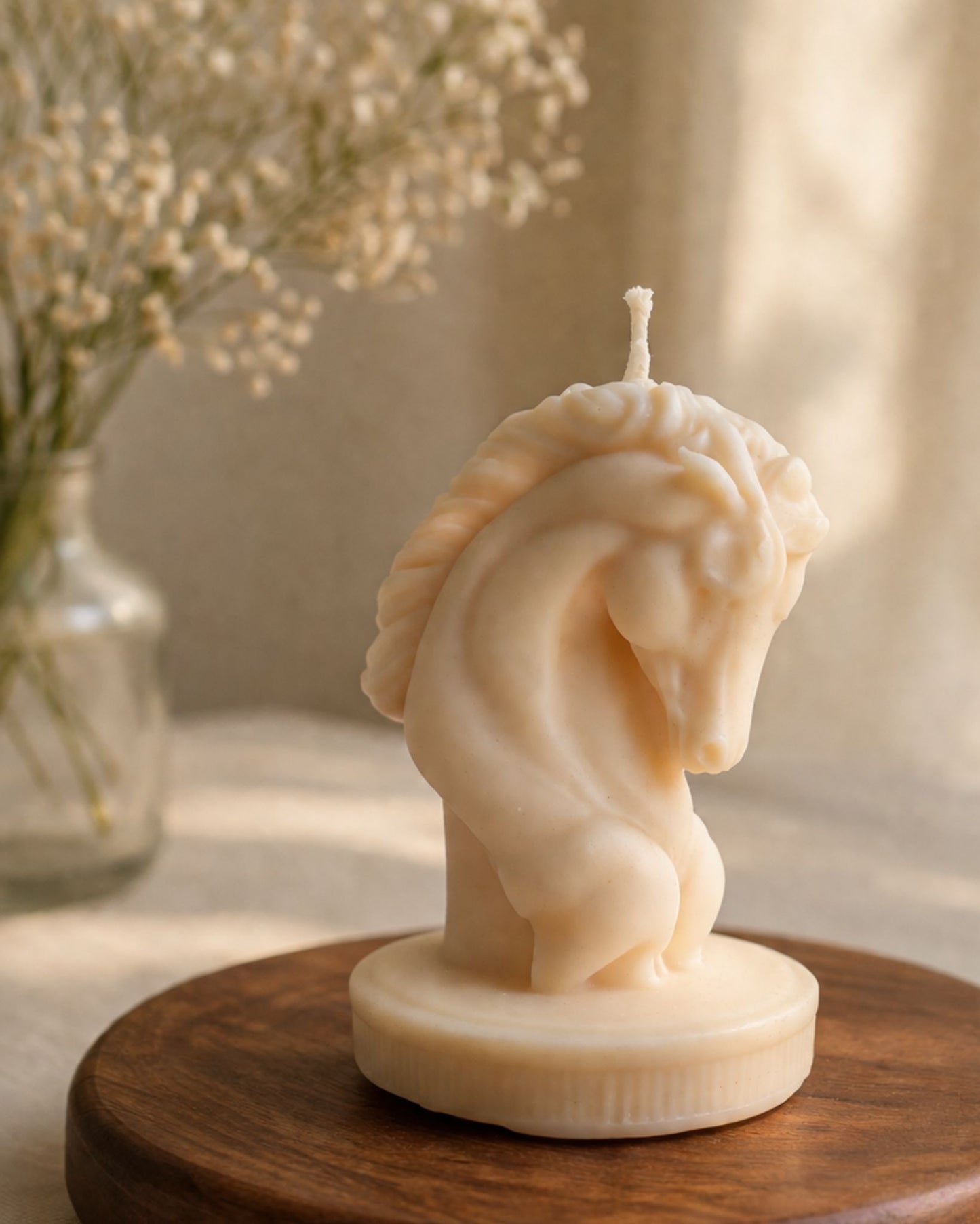 Heritage Horse Sculpture Candle