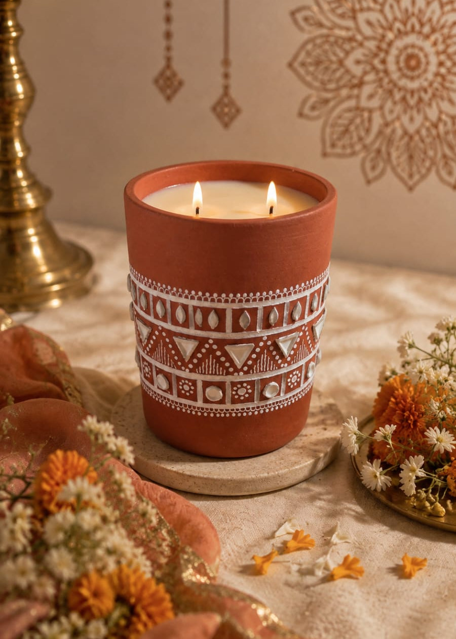 STHIR Terracotta Candle