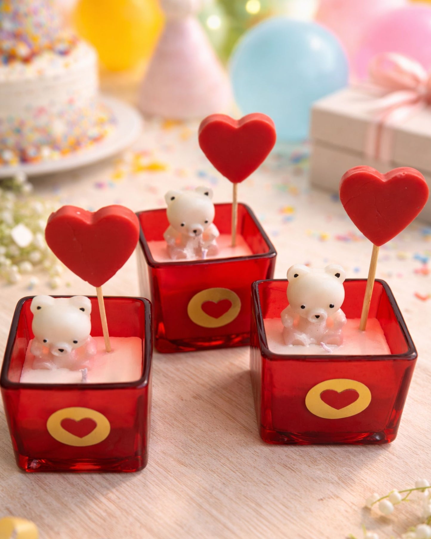 Little Teddy Love -Jar Candle