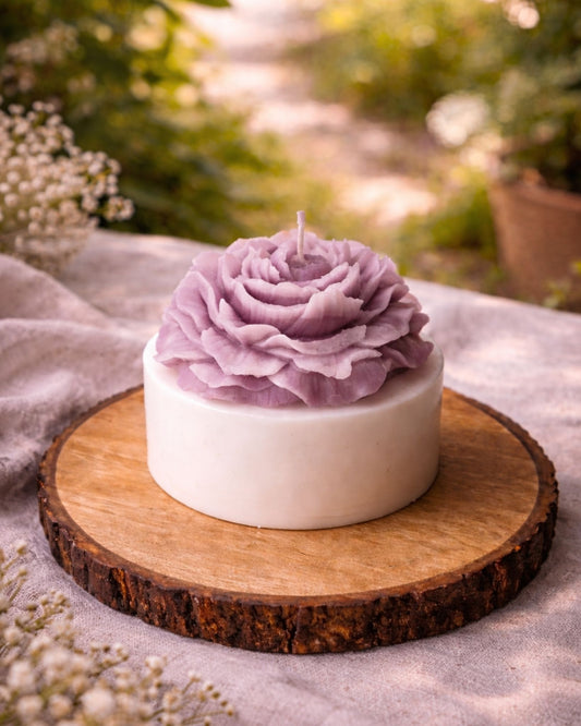 Dusk Bloom Peony Candle